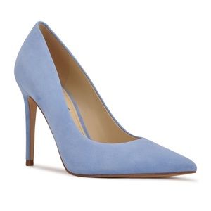 Aldo pumps size 8.5 periwinkle blue